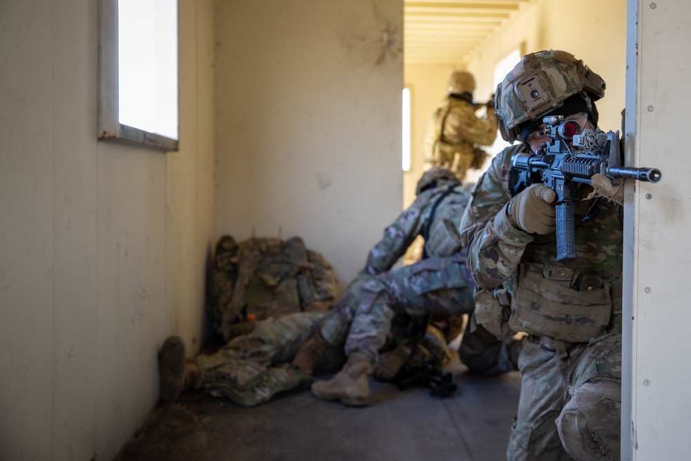 173rd Airborne Brigade train at the Novo Selo Training Site in Bulgaria