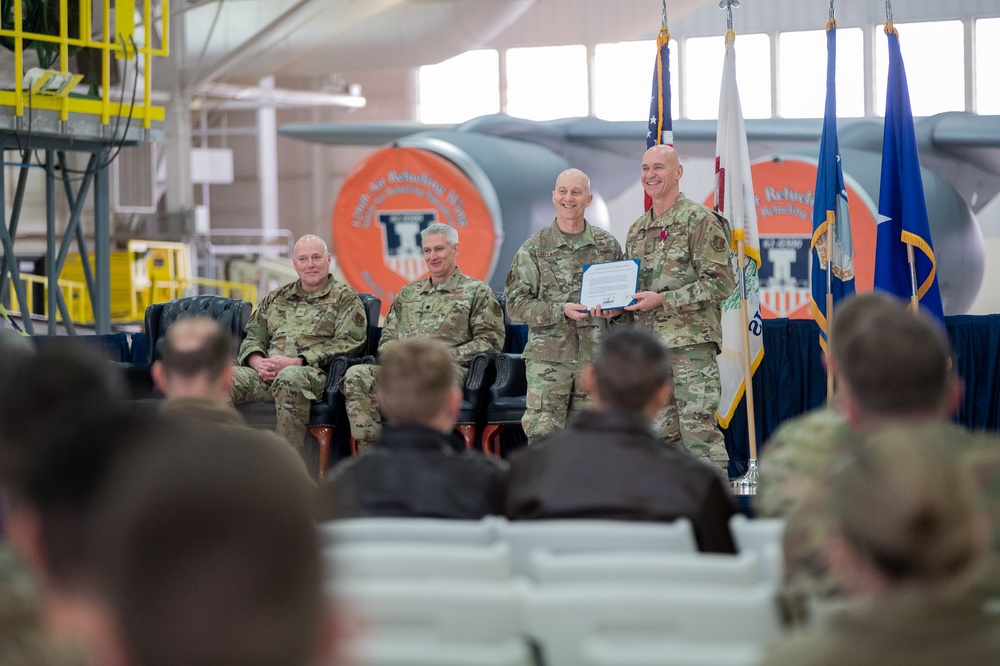 Former 126th Maintenance Group Commander Retires