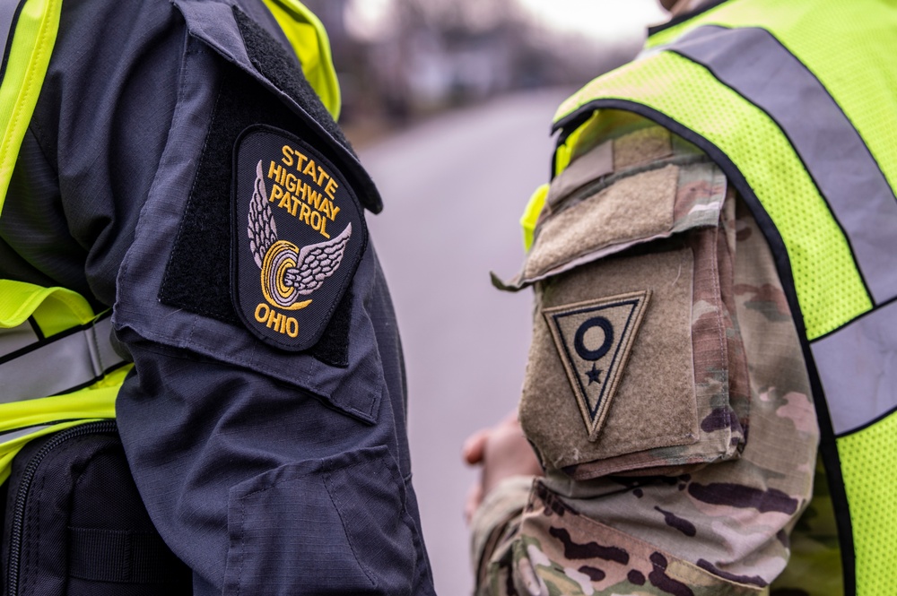 Ohio National Guard responds to train derailment in Northeast Ohio