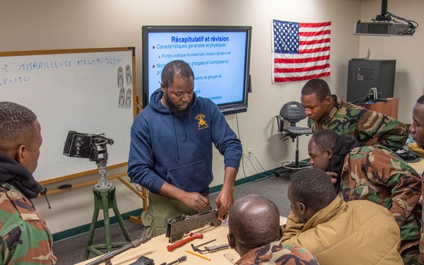 Partner Nation Instructor at NAVSCIATTS Instructs Riverine AFRICOM Semester