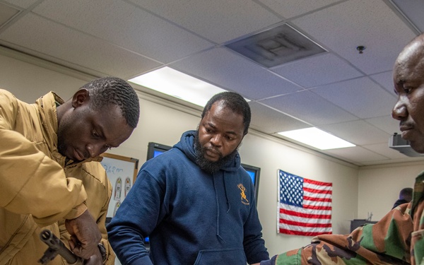 Partner Nation Instructor at NAVSCIATTS Instructs Riverine AFRICOM Semester