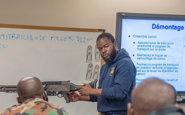 Partner Nation Instructor at NAVSCIATTS Instructs Riverine AFRICOM Semester