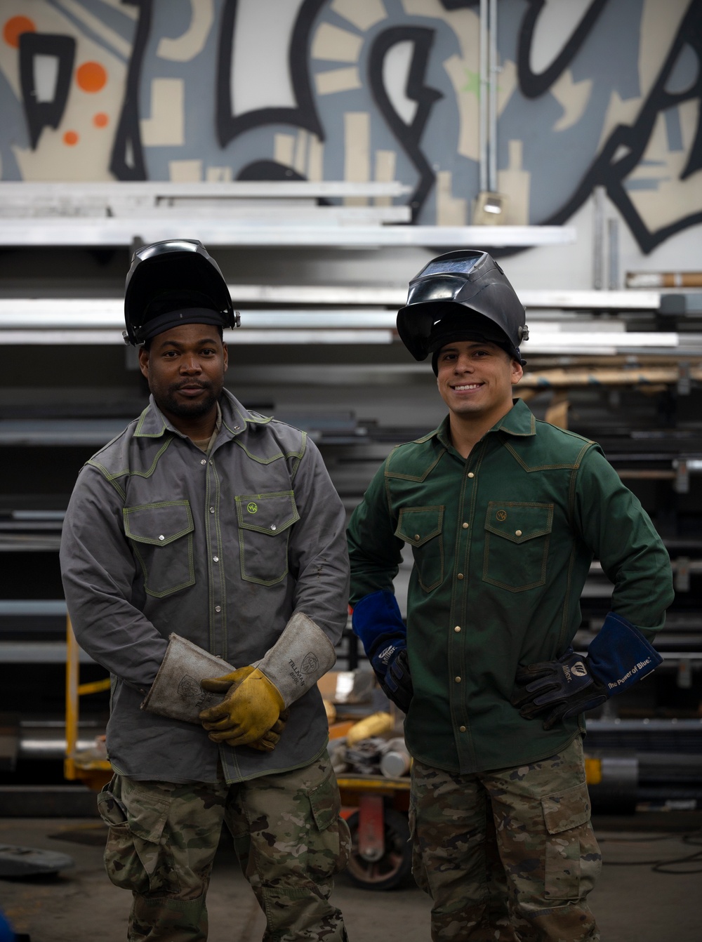 Air Force welders turn up the heat