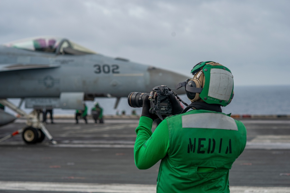 Nimitz Conducts Flight Operations