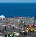 Sailors Participate In MWR Flight Deck Activities