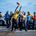 Sailors Participate In MWR Flight Deck Activities