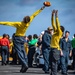 Sailors Participate In MWR Flight Deck Activities