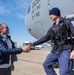 U.S. Ambassador Jeffry Flake greets USAID volunteers arriving to Incirlik AB