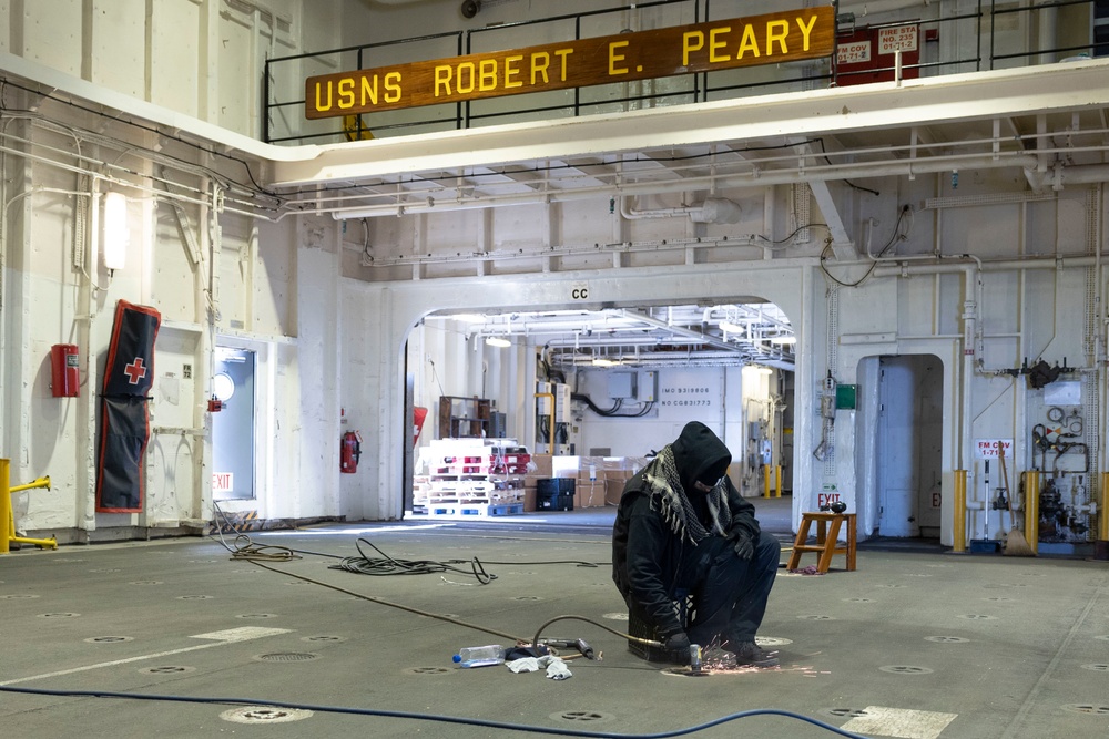 USNS Robert E. Peary Sea Trials