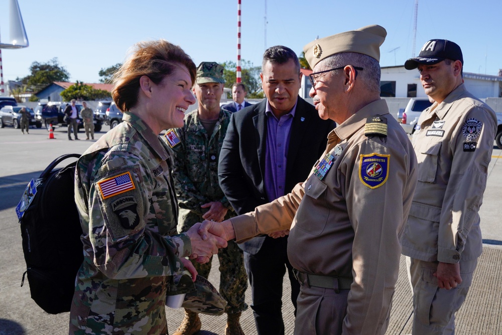 Gen. Laura Richardson visits Costa Rica