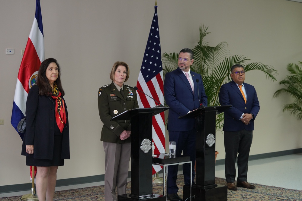 Gen. Laura Richardson visits Costa Rica