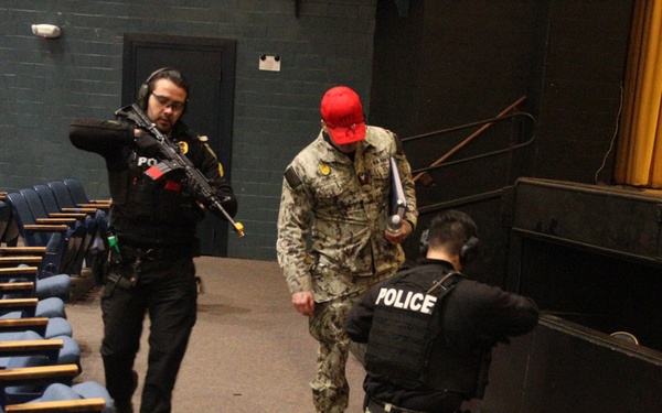 SUBASE New London Active Shooter Drill