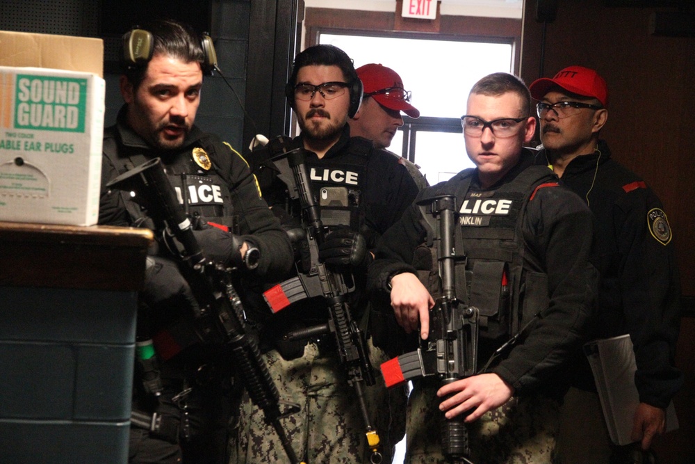 SUBASE New London Active Shooter Drill