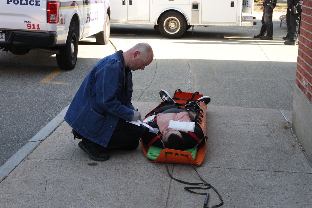 SUBASE New London Active Shooter Drill