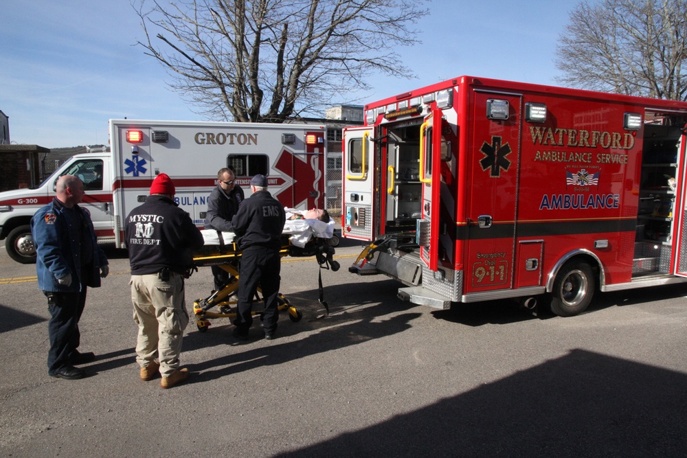 SUBASE New London Active Shooter Drill