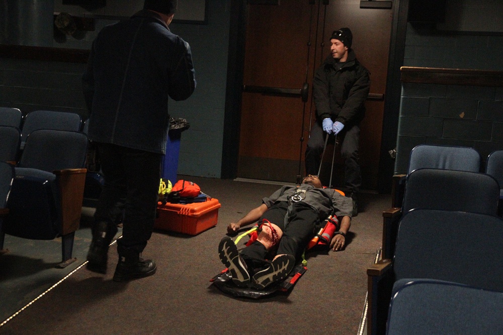 SUBASE New London Active Shooter Drill