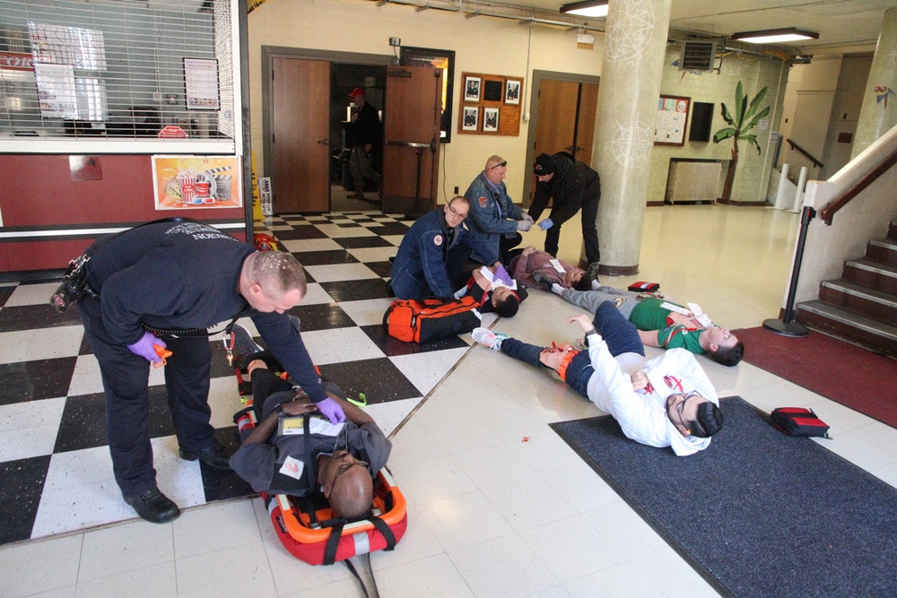 SUBASE New London Active Shooter Drill