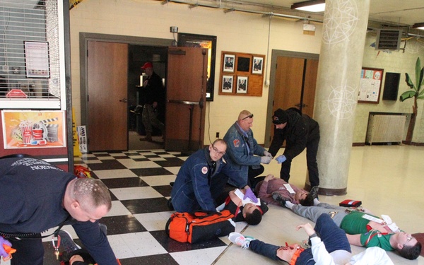 SUBASE New London Active Shooter Drill