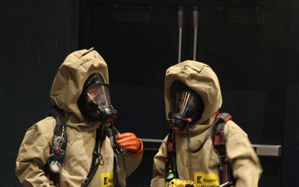SUBASE New London Chemical Attack Drill