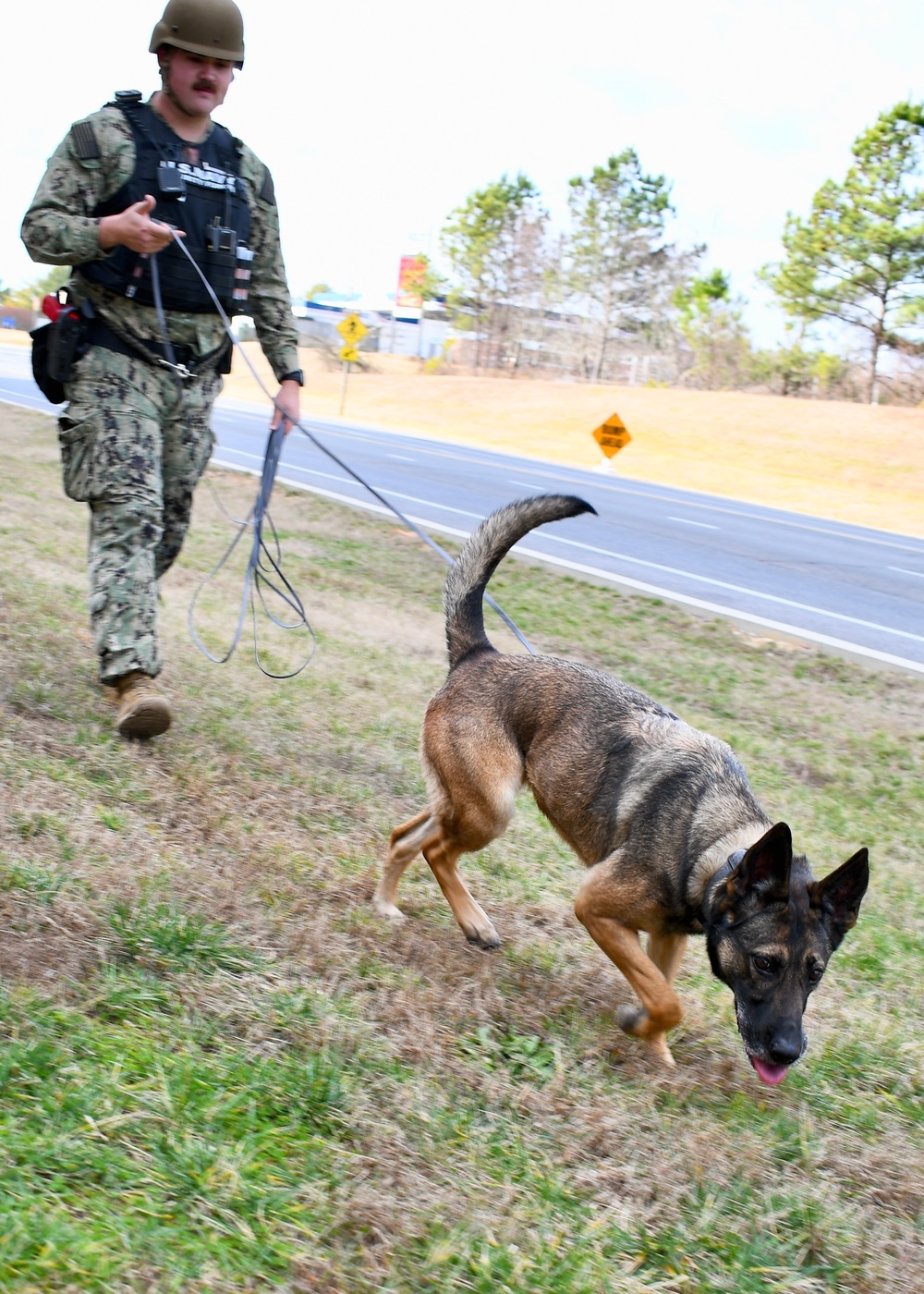 Pax River MWD Perimeter Sweep During Citadel Shield 2023