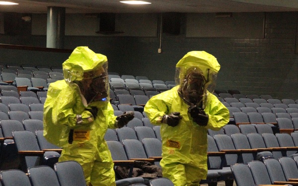 SUBASE New London Chemical Attack Drill