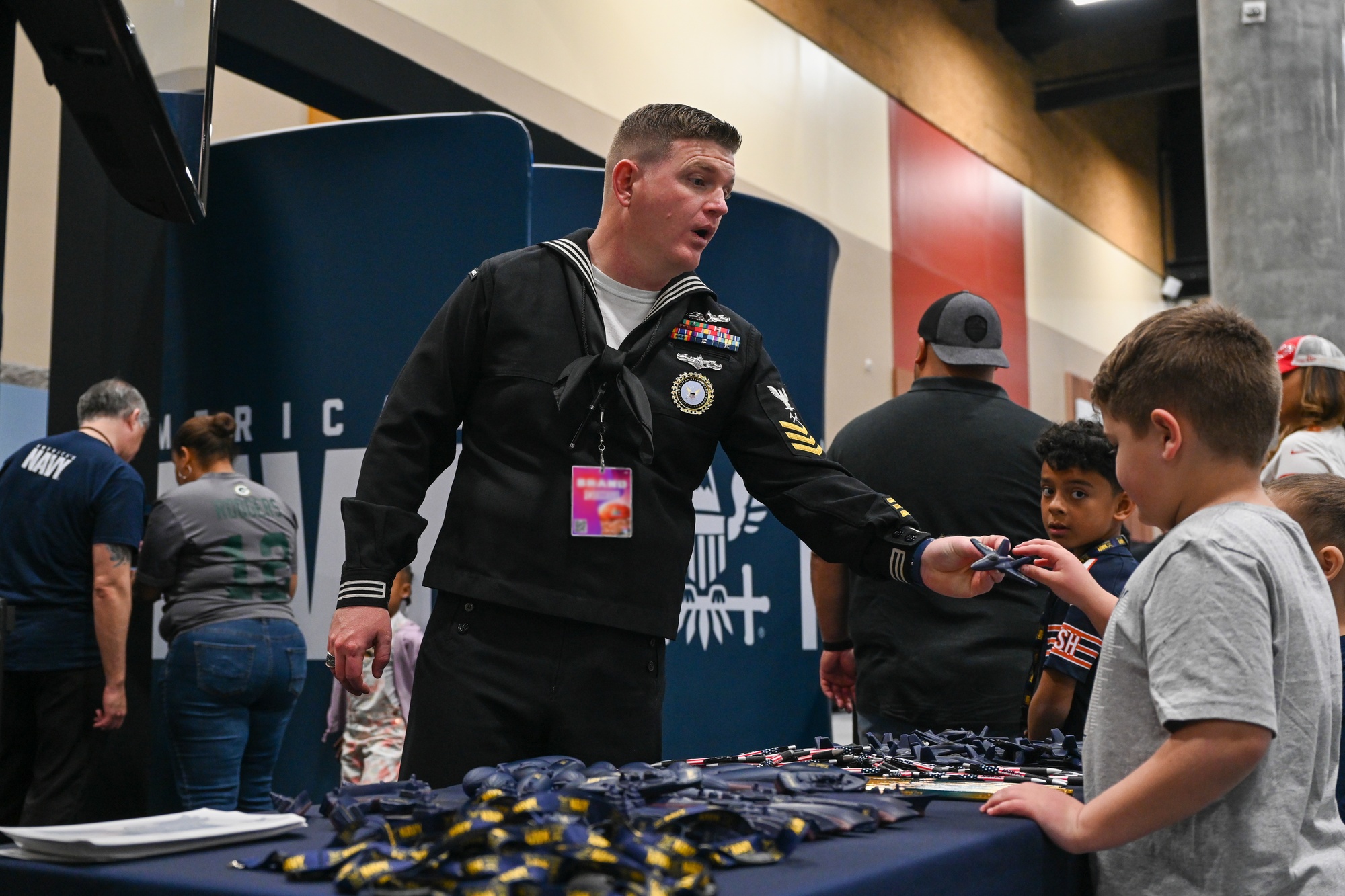 DVIDS - Images - The Navy at Super Bowl 57 Fan Experience [Image 7 of 10]