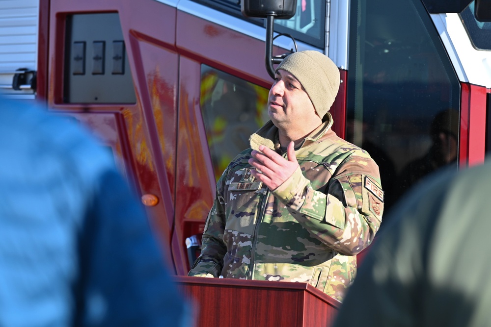 Ellsworth Air Force Base Ribbon Cutting Ceremony for Burn Pit
