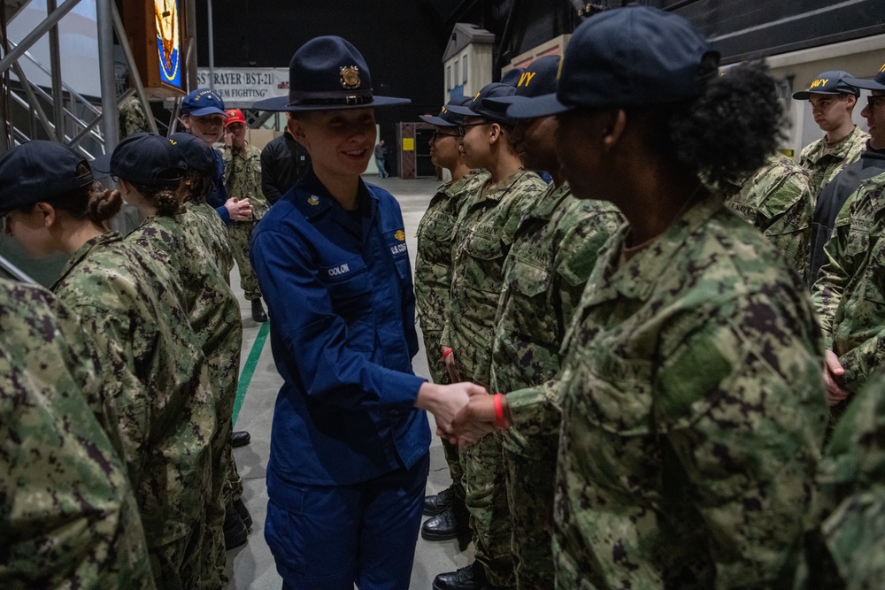 USCG Cape May Representatives visit