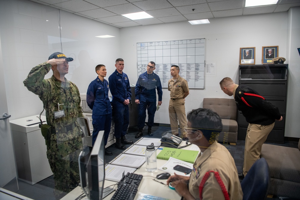 USCG Cape May Representatives visit