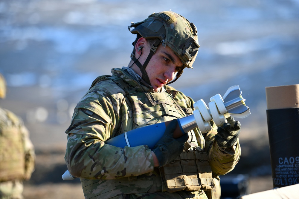 Exercise Thunder Mortar Gunnery