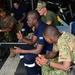 USCGC Spencer (WMEC 905) conducts law enforcement training with representatives of the Sierra Leone Fisheries Ministry, Ivory Coast Navy and Sierra Leone Navy