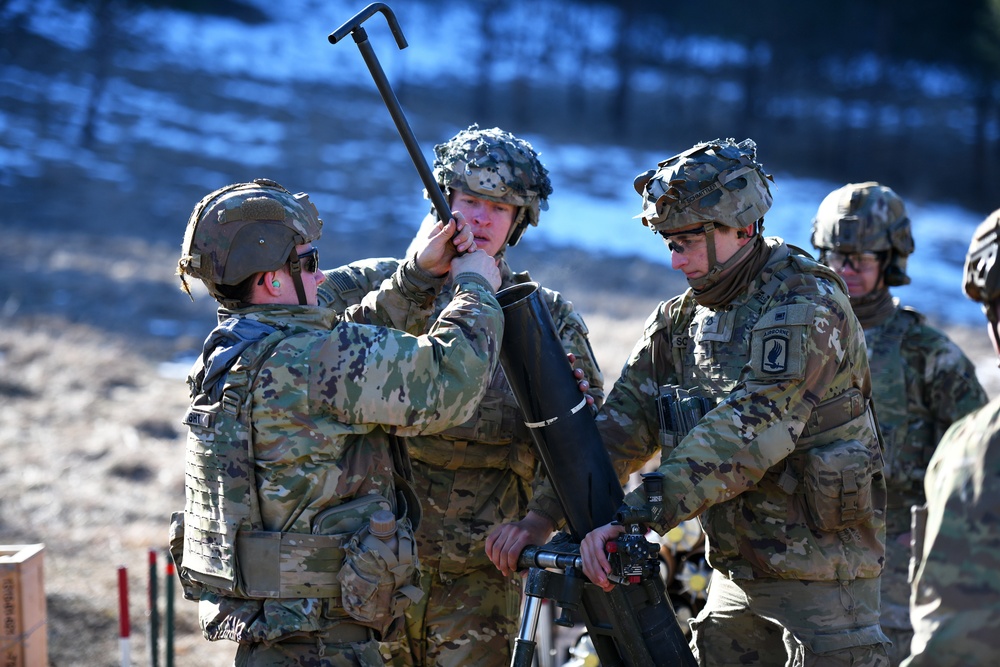 Exercise Thunder Mortar Gunnery