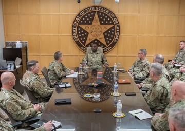 CMSGT Williams Visits 138FW