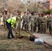 The XVIII Airborne Corps Celebrates Arbor Day by Planting Trees