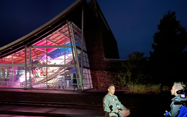 Meet the rescue swimmer who saved a man after a massive wave capsized a yacht