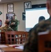 Brig. Gen. Fridriksson visits Marines and Sailors during a Humanitarian Assistance Response Training Course