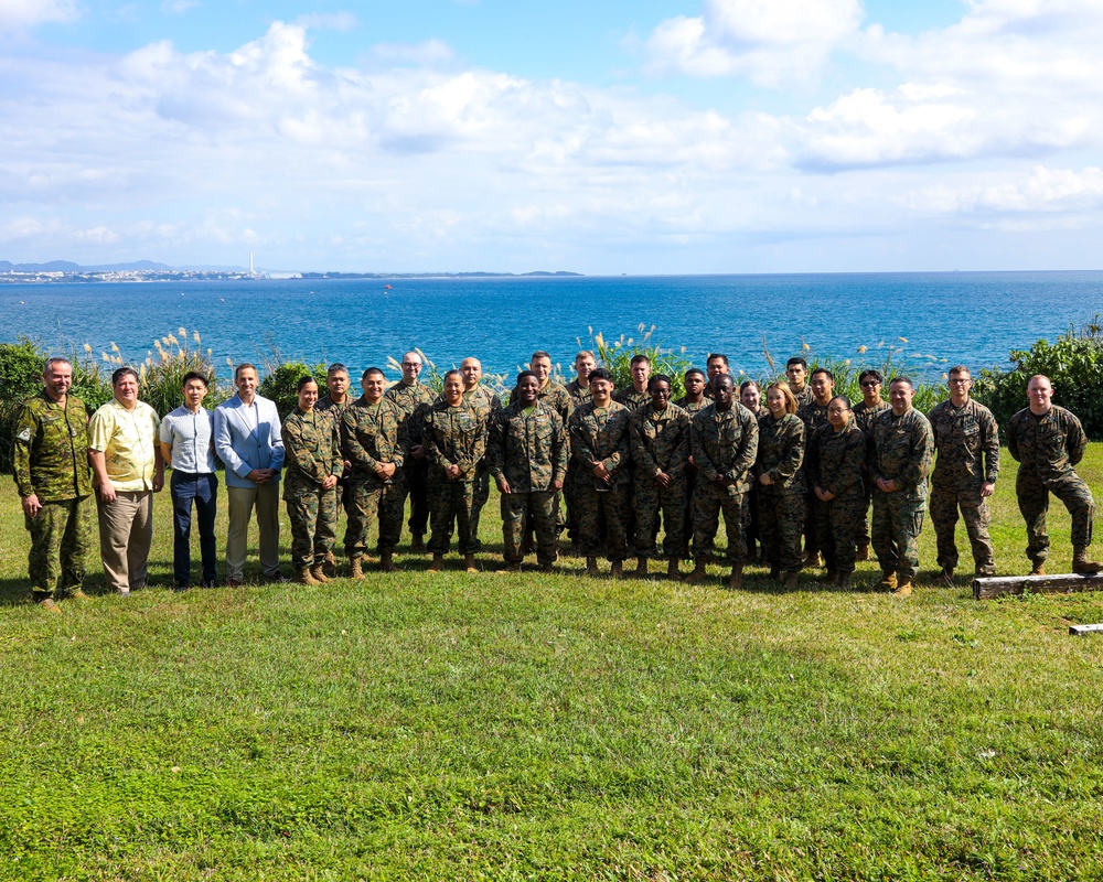 Brig. Gen. Fridriksson visits Marines and Sailors during a Humanitarian Assistance Response Training Course