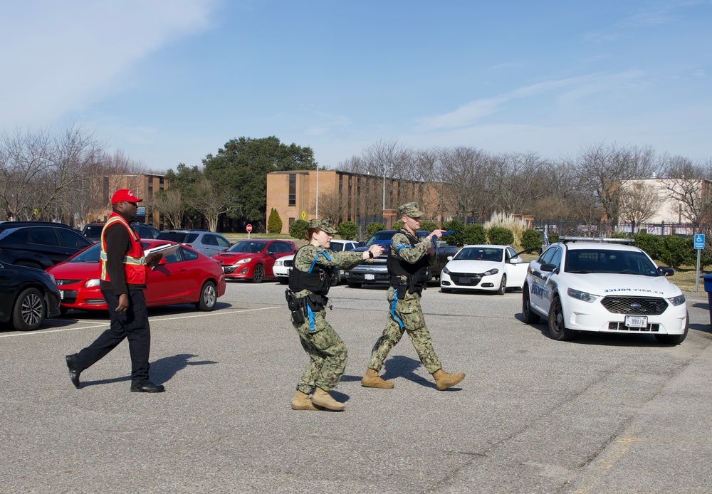 Naval Support Activity Hampton Roads participates in Citadel Shield-Solid Curtain Exercise 2023