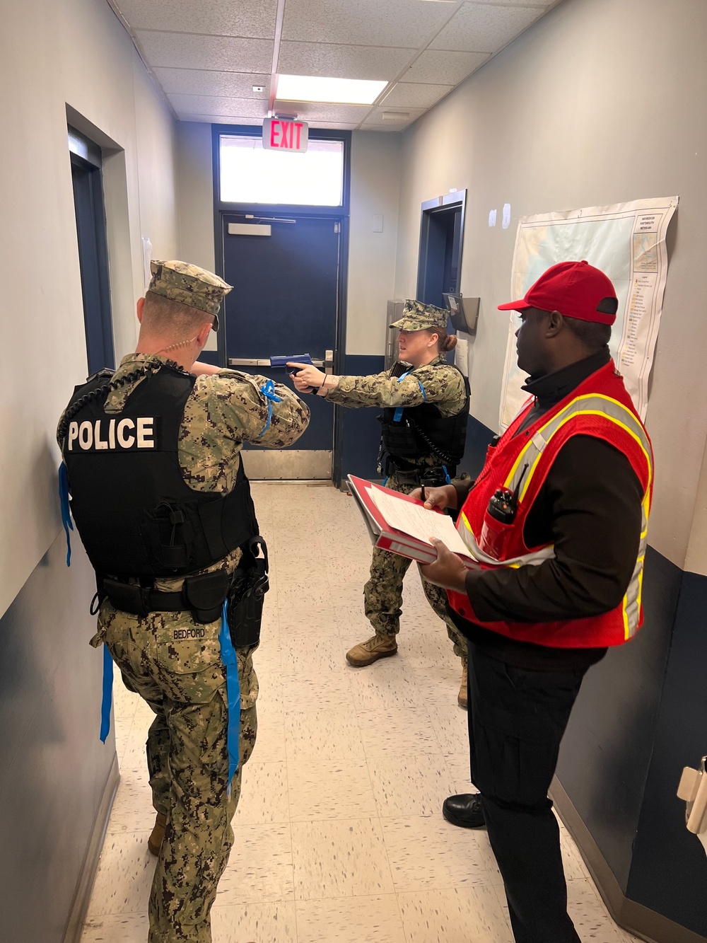 Naval Support Activity Hampton Roads participates in Citadel Shield-Solid Curtain Exercise 2023