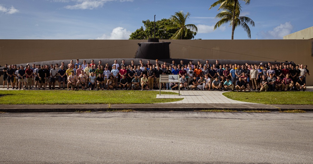 Marine with 2nd Marine Division tour the island of Guam