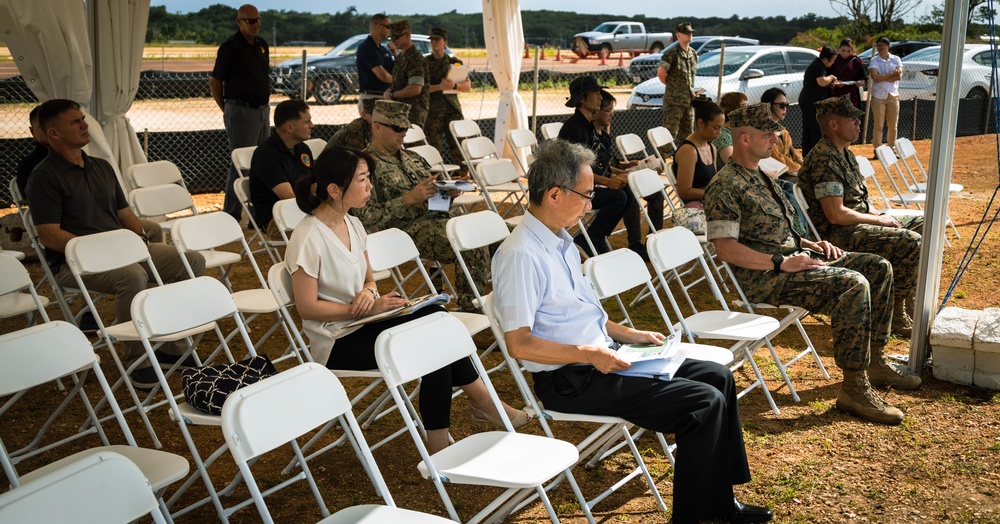 MCB Camp Blaz hosts a ribbon cutting ceremony rehearsal at Sabånan Fadang Burial Site