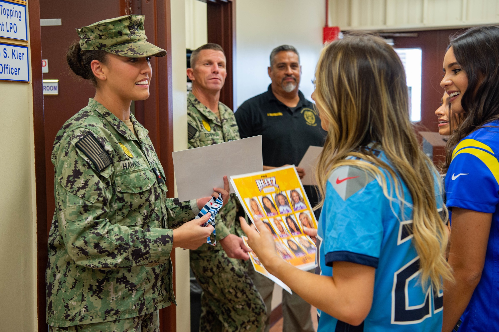 DVIDS - Images - Pacific Missile Range Facility (PMRF) Holds Pro Blitz  Cheer Tour [Image 3 of 4]