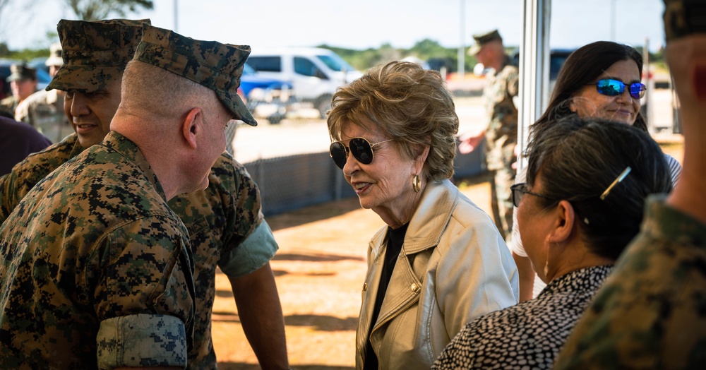 MCB Camp Blaz hosts a ribbon cutting ceremony at Sabånan Fadang Burial Site