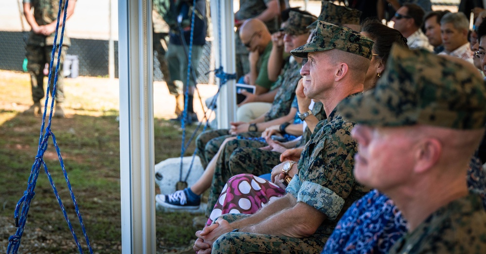 MCB Camp Blaz hosts a ribbon cutting ceremony at Sabånan Fadang Burial Site