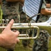 US Marines conduct a rehearsal for Marine Corps Base Camp Blaz Reactivation and Naming Ceremony