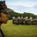 US Marines conduct a rehearsal for Marine Corps Base Camp Blaz Reactivation and Naming Ceremony