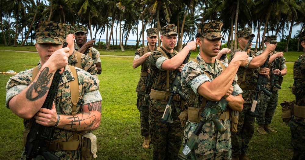 Dvids Images Us Marines Conduct A Rehearsal For Marine Corps Base Camp Blaz Reactivation And 