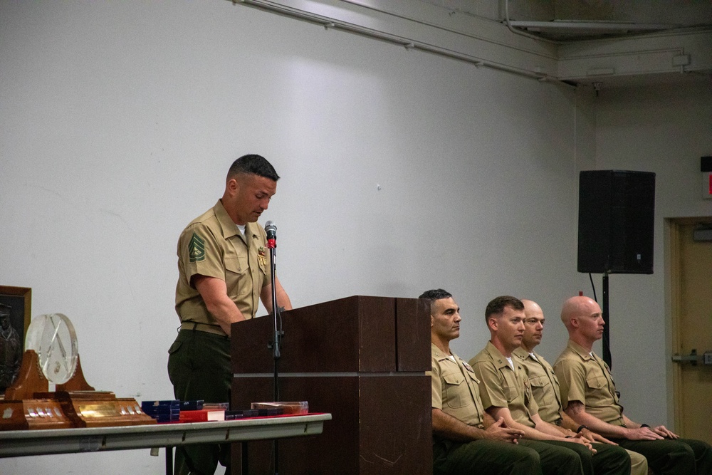 Marine Corps Marksmanship Competition Ceremony - Pacific Shooting Team Training