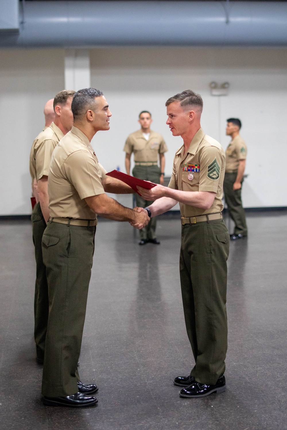 Marine Corps Marksmanship Competition Ceremony - Pacific Shooting Team Training