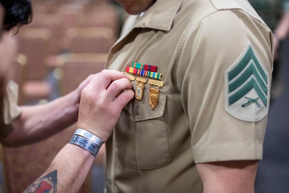 Marine Corps Marksmanship Competition Ceremony - Pacific Shooting Team Training